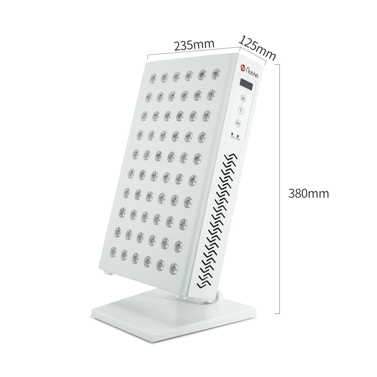 Tischleuchte Bio 300 abmasse der Nuuva Lichttherapie leuchte